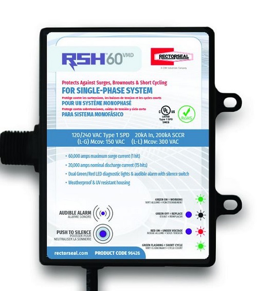 RectorSeal Expands the RSH™ Series HVAC/R Surge Protection Product Line 